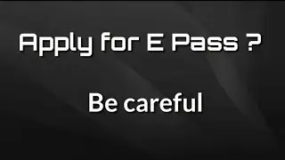 APPLY FOR E PASS in Lockdown V.3 ?    | BUT THINK BEFORE APPLY |    COVID 19 |
