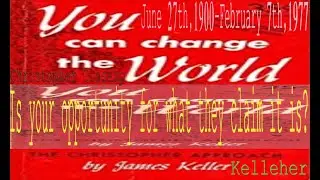 You Can Change The World by James Keller: Explaining The Christophers by Way of Introduction