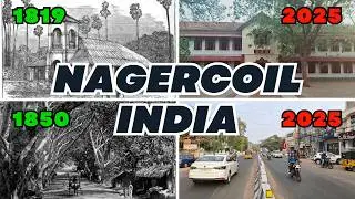 📸 Amazing Then and Now photos of Nagercoil, INDIA in 1800's and 2025 That&rsquo;ll Take You Back in Time🔥