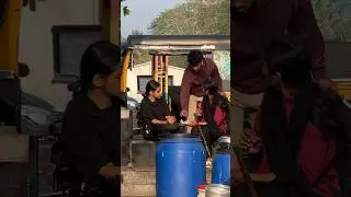 Stealing girls food🤬 #prank #public
