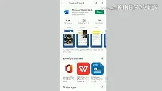 How to use MICROSOFT WORD in mobile