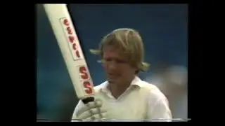 ENGLAND v NEW ZEALAND PRUDENTIAL TROPHY ODI #2 OLD TRAFFORD JULY 17 1978 CLIVE RADLEY LANCE CAIRNS