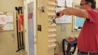 Drill Bit Storage - One Board, Quick & Easy