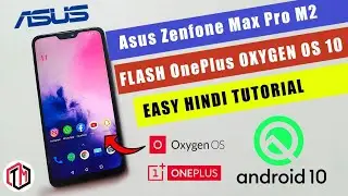 How to flash Oxygen OS 10 Custom Rom in Asus Zenfone Max Pro M2 || Mr.Tricks Master
