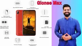 Gionee max unboxing and first look | Gionee max