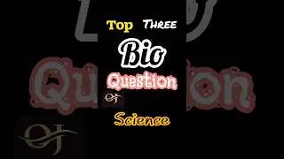 TOP 3 BIO QUESTIONS #biology #biologyquiz #science #top3