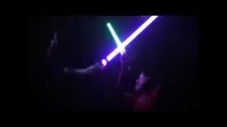 Ultra Sabers Duel, bloopers, outtakes, and final version with music!