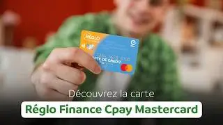 D&eacute;couvrez la carte de cr&eacute;dit R&Eacute;GLO finance Cpay Mastercard