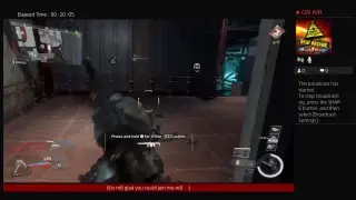 FlamingGun playin' PS4 for first time
