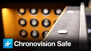 The $36,000 Chronovision Safe is leather covered, Bluetooth connected, and winds your watches