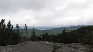 One last time on the summit ~ Caribou Mountain Maine