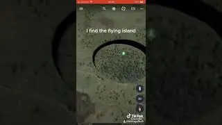 Secret in google earth (El Ojo Argentina) the flying island