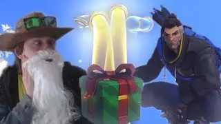 Overwatch &mdash; распаковка 101 зимнего лутбокса!