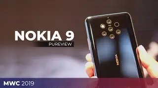 Nokia 9 PureView Hands On: World's First Phone with 5 Cameras!