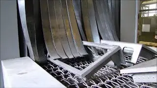 ATHI Wire mesh belt shot blasting machine