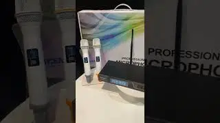 🎤 Party anytime, anywhere!🔥 K2 Wireless Karaoke Mic#SingWithK2