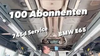 100 Abos | BMW 745d E65 Service | Corona | KENO