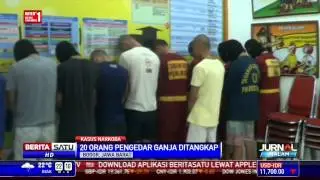 20 Pengedar Ganja Diringkus Polres Bogor