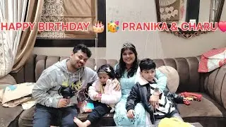 charun and pranika birthday special #vlogger #vloogerfamily #birthdayspecial
