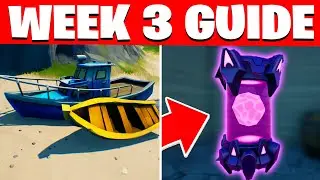 ALL WEEK 3 CHALLENGES FORTNITE SEASON 7 ( WEEK 3 CHALLENGES / EPIC QUESTS )