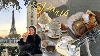 Paris, France Vlog  | Muslim Travel Diaries, Eiffel Tower, Hidden Gem Cafes & Art Galleries