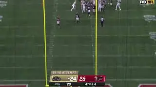 Will Lutz GAME WINNING 51 Yard Field Goal | Saints vs Falcons