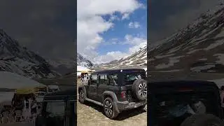 #☁️manali baralacha pass🏔️🏔️#icehill video short#viral short manali#baralacha ice hill#burfpahad