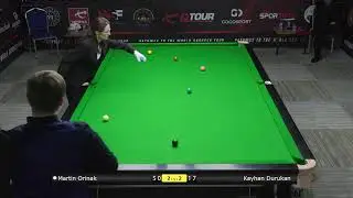 Table 3 — European Snooker Championships — day 10