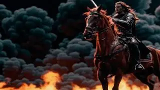 Four Horsemen: Conquest, War, Famine, Death (Apocalyptic Metal) | AI Music Video