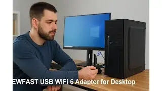 📡 Обзор USB-адаптера Wi-Fi 6 NEWFAST для настольных компьютеров 📡
