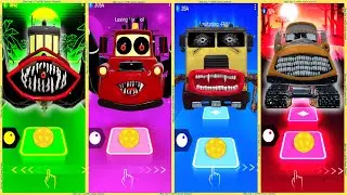 coffin dance - Tow Mater Excavator vs Tow Mater Eater vs Truck Eater vs Boat Eater | Tiles HOP ❗❗❗