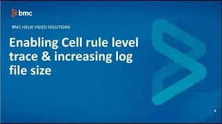 BMC TSOM: How to Enable Cell Rule Level Trace & Increasing Log File Size in TSIM