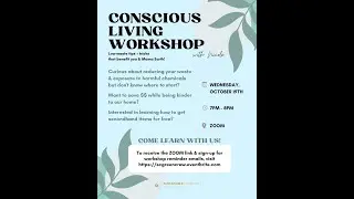 Sustainability Dialog: Conscious Living Workshop