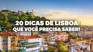 O Guia Mais COMPLETO de LISBOA! Todas as dicas de viagem e preços.