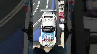 Scalextric bmw z4 gt3 with fantastic livery #slotcars # arc pro #carrera go #scx