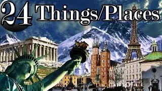 24 Things/Places I want to visit before I die! (Artsome Idea)
