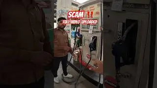 SCAM KRTE HUYE PAKDA GYA‼️🤬 INDIAN OIL PETROL PUMP  🤬| FULL VIDEO UPLOADED ✅ #scam  #shorts