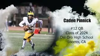 Caden Pinnick: QB Highlights Junior (2024) Yr. Football Highlights