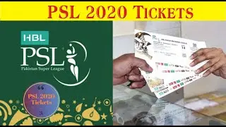 PSL 2020 Tickets | Tickets  | PSL Tickets 2020 | PSL 5 online Tickets With Price ||Tekka Sports