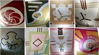 POP Design for Bedroom with One 1 Fan || Bedroom Cement POP Design in India || Modern Interior