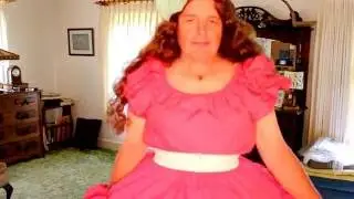 Short Hot Pink Bouffant Dress