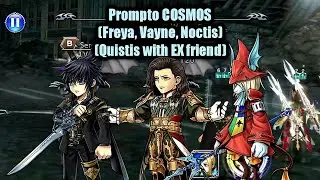 DFFOO GL#165.1 PROMPTO COSMOS (FREYA, VAYNE, NOCTIS) 568K Score | 54 Turns