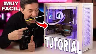 Como Montar un PC paso a paso en una caja MUY TOP 2025 !SORPRENDENTE¡| Corsair 4000D Frame