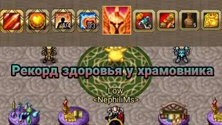 Warspear online. Рекорд хп у храмовника.