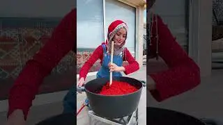Pepper paste 🌶️ #abirzkitchen