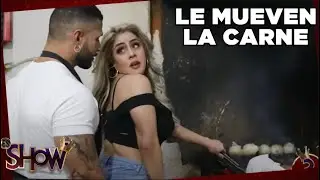 Datsy le ayuda a voltear la carne | Es Show