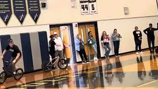 NoHatetore fire school performance!!!(BMX)