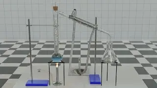 Fractional Distillation Animation (Blender+FlipFluids)
