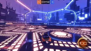 Rocket League Crazy goal on overtime