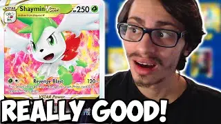 Shaymin VSTAR Is REALLY GOOD! Easily Takes OHKOs In The Late Game! Brilliant Stars PTCGO